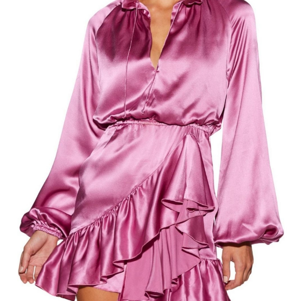 Charm Ruffle mini Dress - Picture 8 of 8